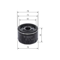 BOSCH F 026 407 336 Ölfilter