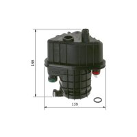 BOSCH 0 450 907 016 Kraftstofffilter
