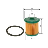 BOSCH 1 457 431 712 Kraftstofffilter