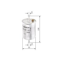 BOSCH F 026 402 001 Kraftstofffilter