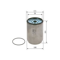 BOSCH F 026 402 132 Kraftstofffilter