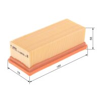 BOSCH 1 457 433 078 Luftfilter