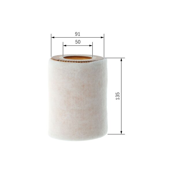BOSCH 1 457 433 084 Luftfilter