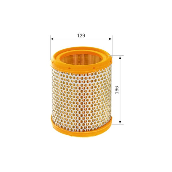 BOSCH 1 457 433 227 Luftfilter