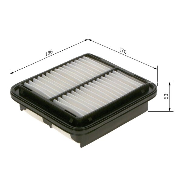 BOSCH 1 987 429 164 Luftfilter