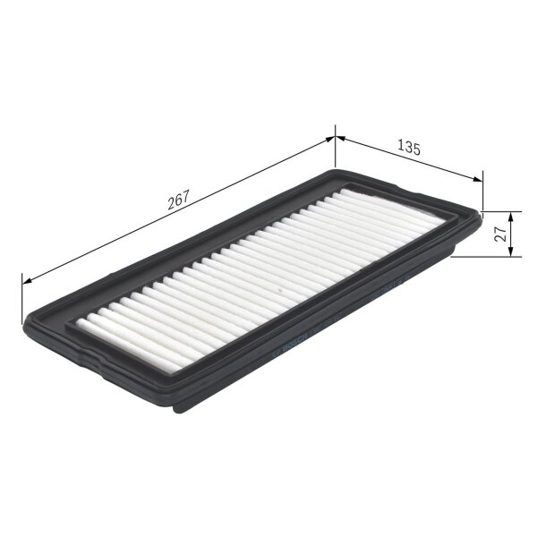 BOSCH 1 987 429 167 Luftfilter