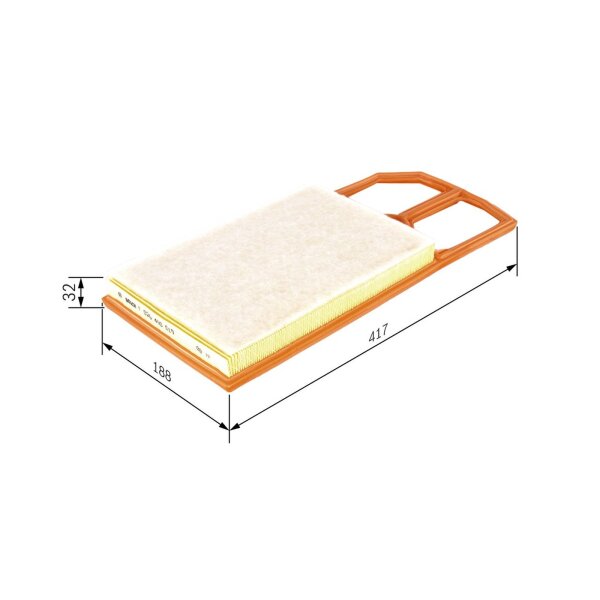 BOSCH F 026 400 019 Luftfilter