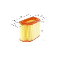 BOSCH F 026 400 046 Luftfilter