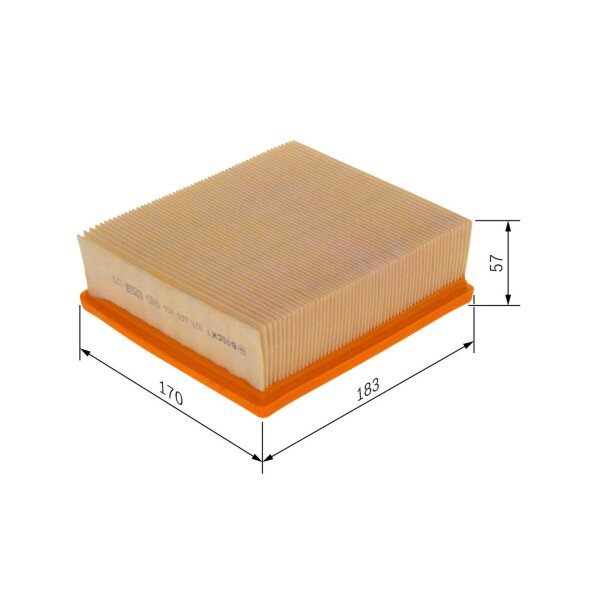 BOSCH F 026 400 056 Luftfilter