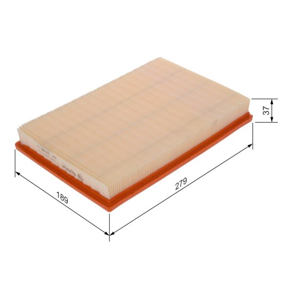 BOSCH F 026 400 173 Luftfilter