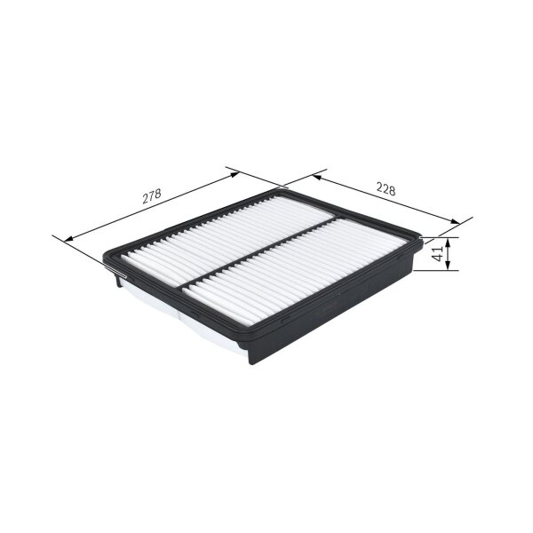 BOSCH F 026 400 292 Luftfilter