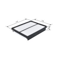 BOSCH F 026 400 292 Luftfilter