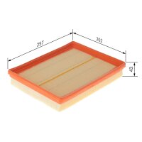 BOSCH F 026 400 301 Luftfilter
