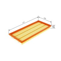 BOSCH F 026 400 326 Luftfilter