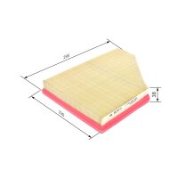 BOSCH F 026 400 484 Luftfilter