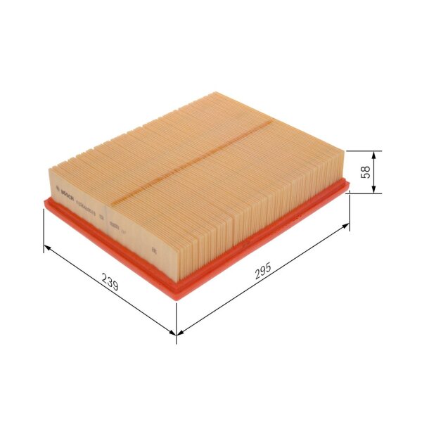 BOSCH F 026 400 519 Luftfilter