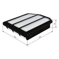 BOSCH F 026 400 522 Luftfilter