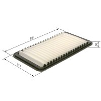 BOSCH F 026 400 566 Luftfilter