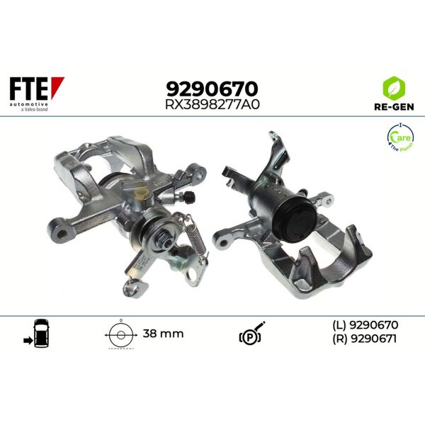 FTE 9290670 Bremssattel