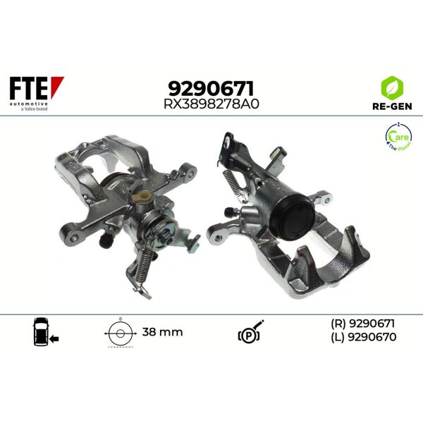 FTE 9290671 Bremssattel