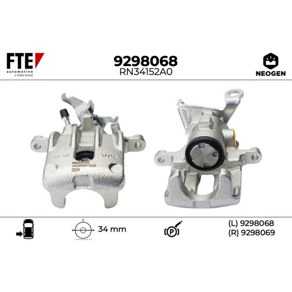 FTE 9298068 Bremssattel