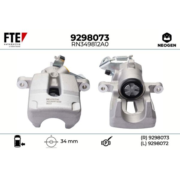 FTE 9298073 Bremssattel