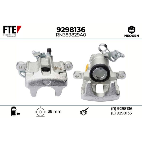 FTE 9298136 Bremssattel