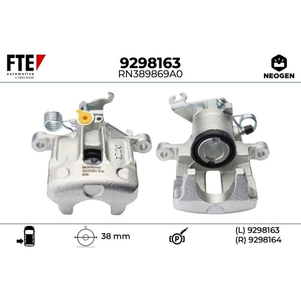 FTE 9298163 Bremssattel