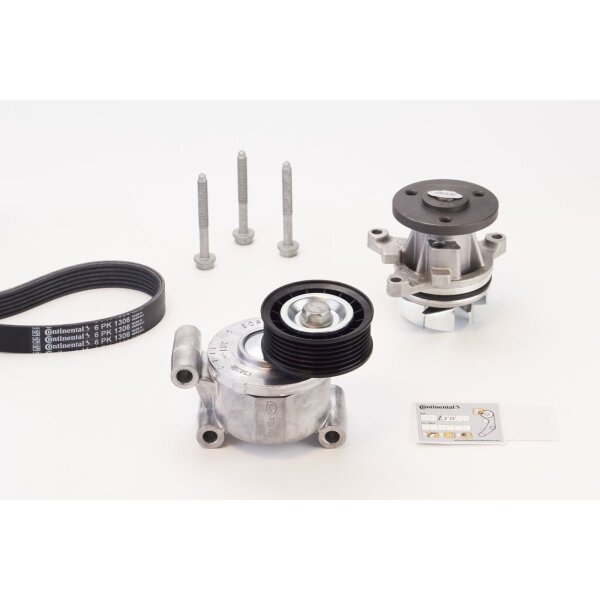 CONTINENTAL CTAM 6PK1306WP1 Wasserpumpe + Keilrippenriemensatz