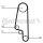 CONTINENTAL CTAM CT847K1 Zahnriemensatz