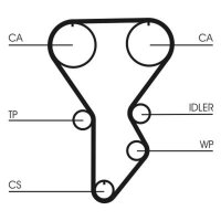 CONTINENTAL CTAM CT790 Zahnriemen