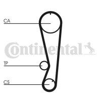 CONTINENTAL CTAM CT850 Zahnriemen