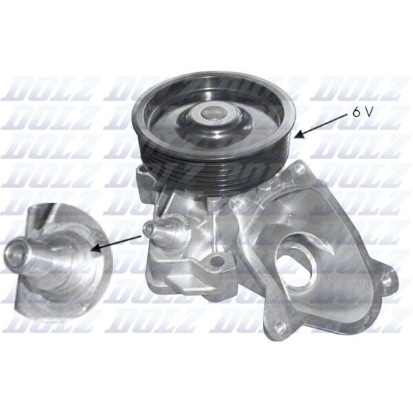 DOLZ B236 Wasserpumpe, Motorkühlung