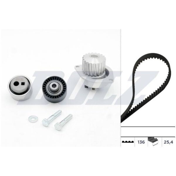 DOLZ KD010 Wasserpumpe + Zahnriemensatz