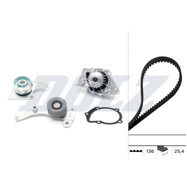 DOLZ KD012 Wasserpumpe + Zahnriemensatz