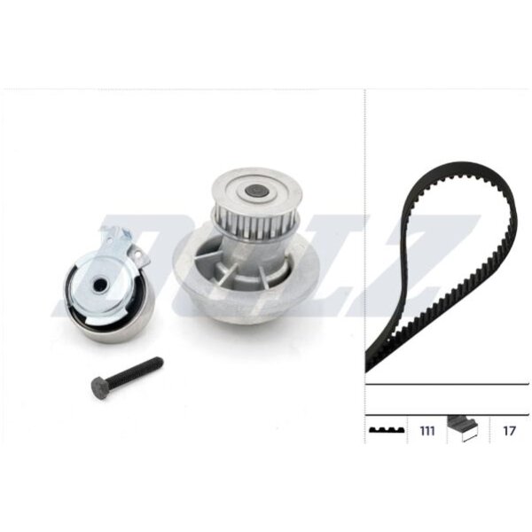 DOLZ KD025 Wasserpumpe + Zahnriemensatz
