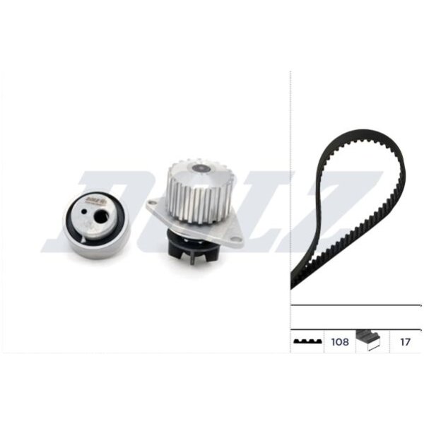 DOLZ KD026 Wasserpumpe + Zahnriemensatz