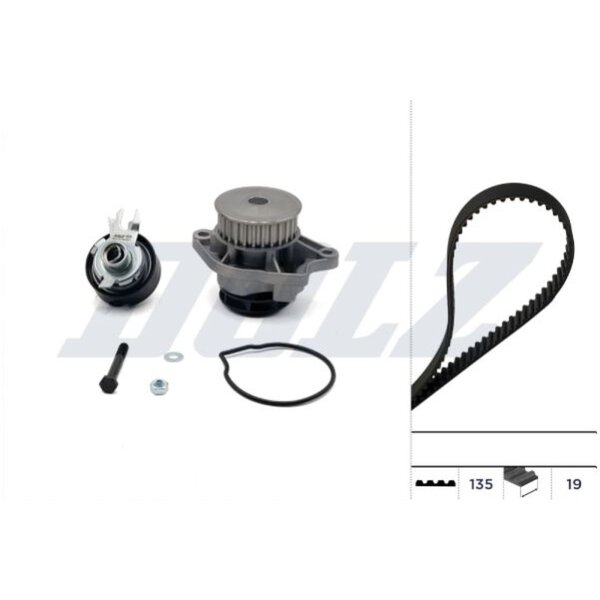 DOLZ KD053 Wasserpumpe + Zahnriemensatz