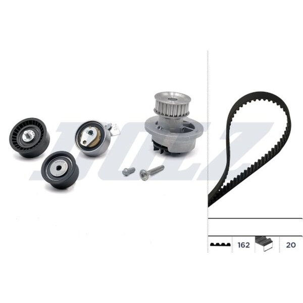 DOLZ KD067 Wasserpumpe + Zahnriemensatz