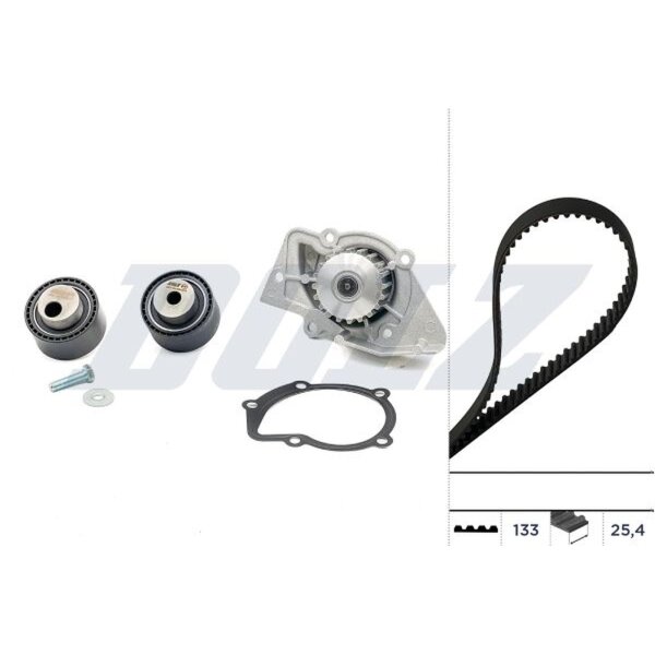 DOLZ KD072 Wasserpumpe + Zahnriemensatz