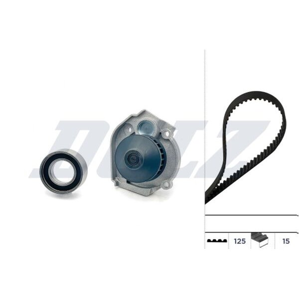 DOLZ KD091 Wasserpumpe + Zahnriemensatz