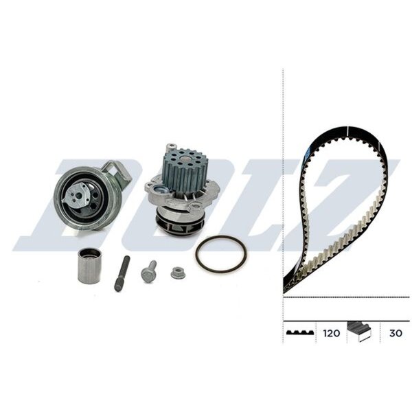 DOLZ KD105 Wasserpumpe + Zahnriemensatz