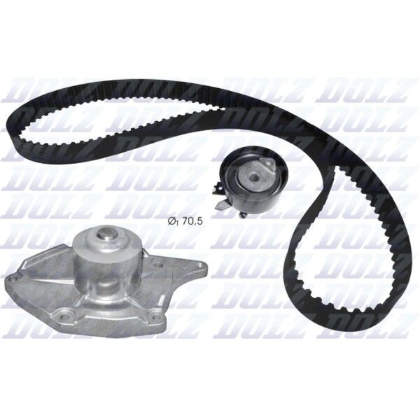 DOLZ KD133 Wasserpumpe + Zahnriemensatz