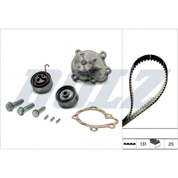DOLZ KD137 Wasserpumpe + Zahnriemensatz
