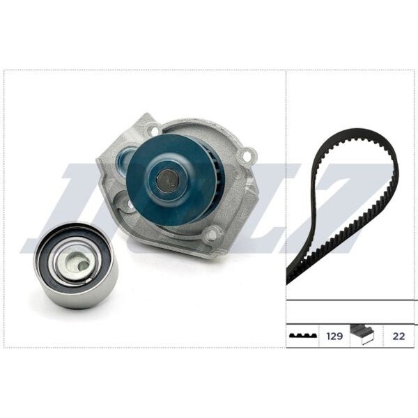 DOLZ KD141 Wasserpumpe + Zahnriemensatz