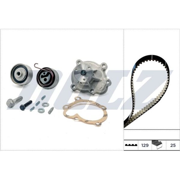 DOLZ KD142 Wasserpumpe + Zahnriemensatz