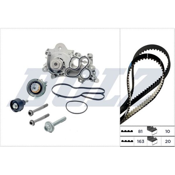 DOLZ KD149 Wasserpumpe + Zahnriemensatz