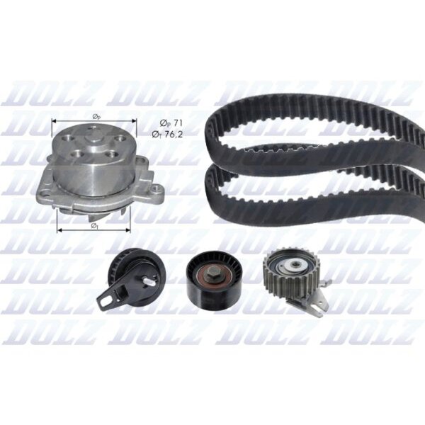 DOLZ KD181 Wasserpumpe + Zahnriemensatz