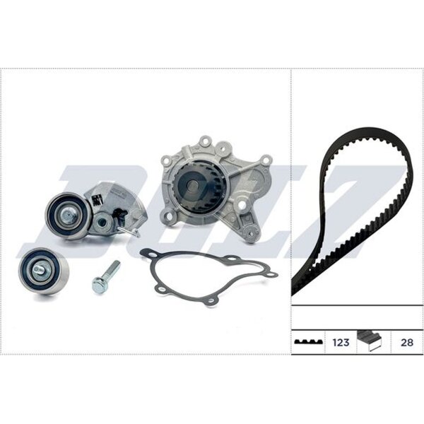 DOLZ KD183 Wasserpumpe + Zahnriemensatz