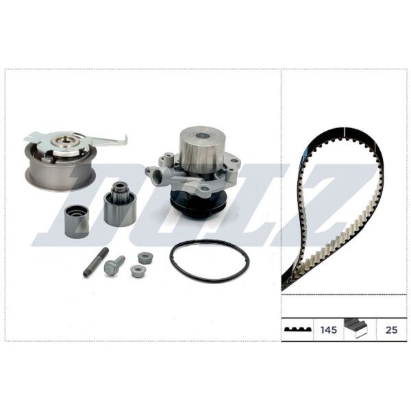 DOLZ KD304 Wasserpumpe + Zahnriemensatz
